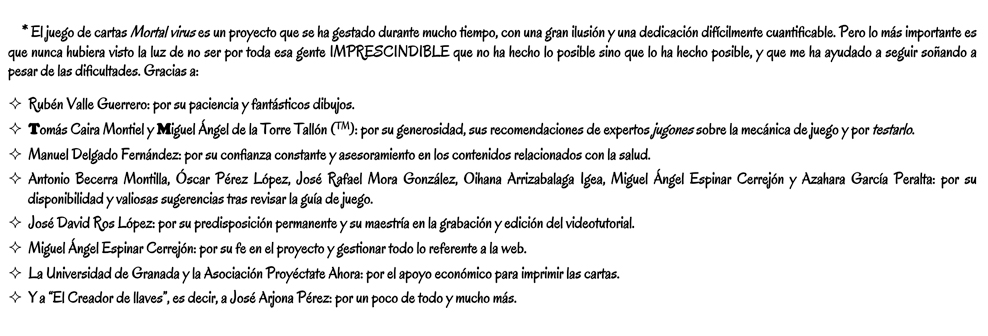 Agradecimientos